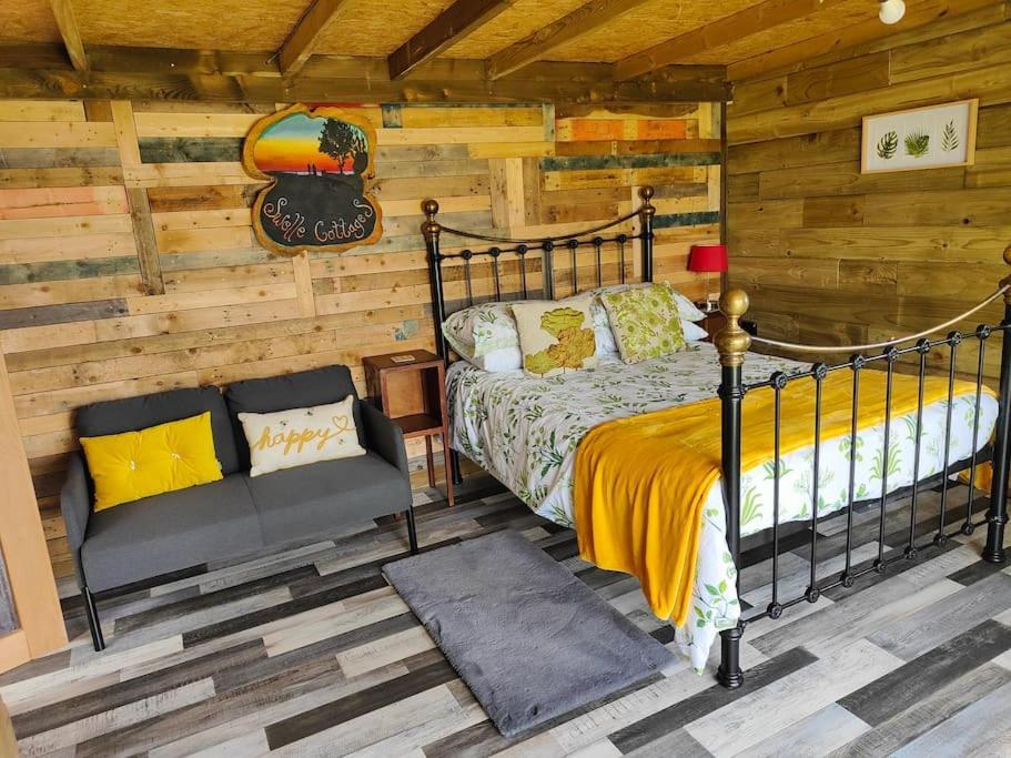 Little Swelle Cabin With Awesome Sea Views Poundstock Esterno foto